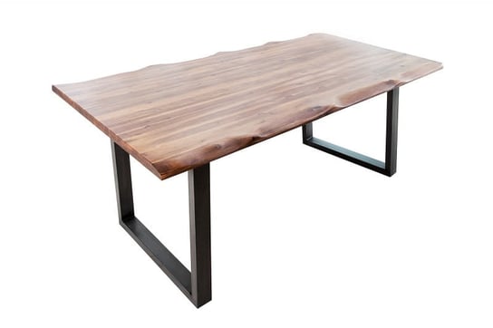 Stół jadalniany INTERIOR Beginning, antracytowy, 75x160x90 cm INTERIOR
