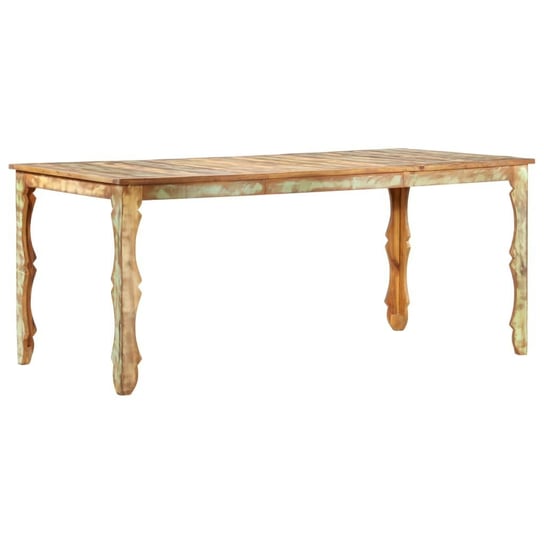 Stół jadalniany vidaXL, 180 x 90 x 76 cm, lite drewno z odzysku vidaXL
