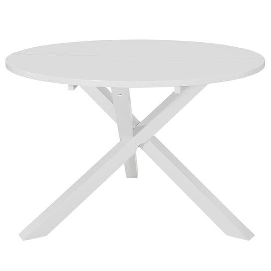 Stół jadalniany VIDAXL, biały, 120x75 cm vidaXL