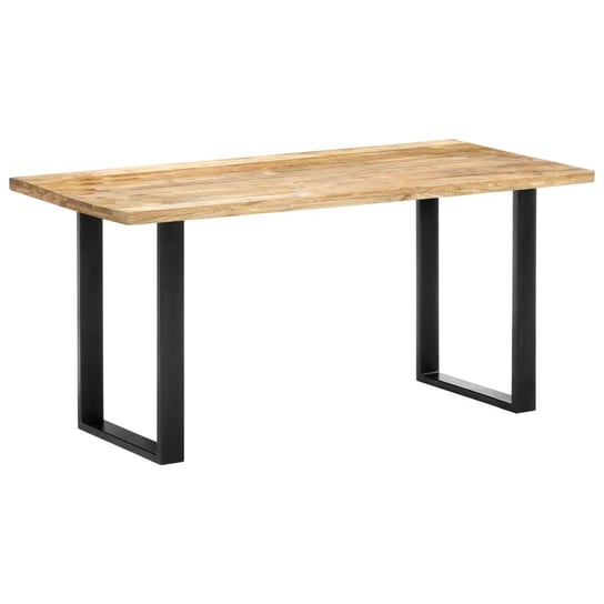 Stół jadalniany VIDAXL, brązowy, 160x80x75 cm vidaXL