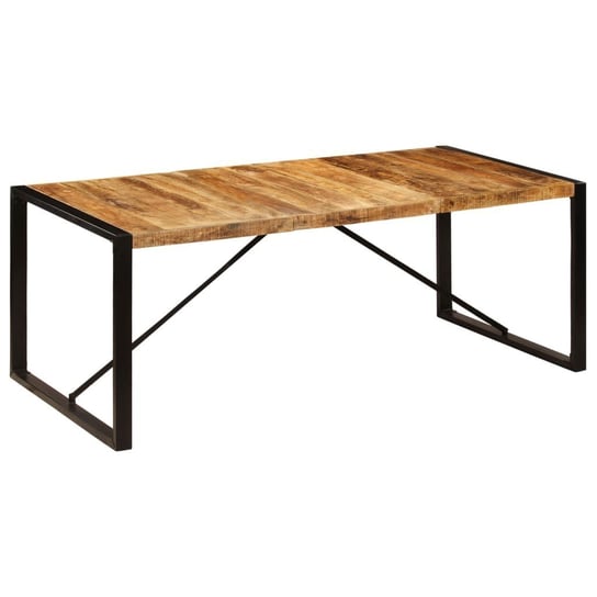 Stół jadalniany VIDAXL, brązowy, 200x100x75 cm vidaXL