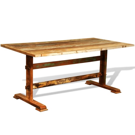 Stół jadalniany vintage z drewna odzyskanego 180x9 Zakito