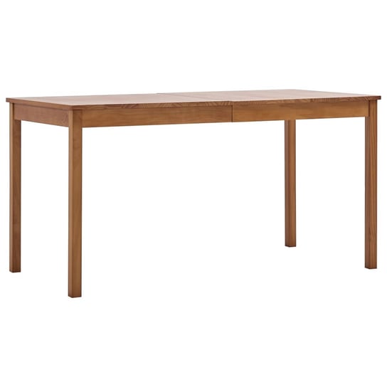 Stół jadalniany z litego drewna, 140x70x73 cm, kol / AAALOE Inna marka