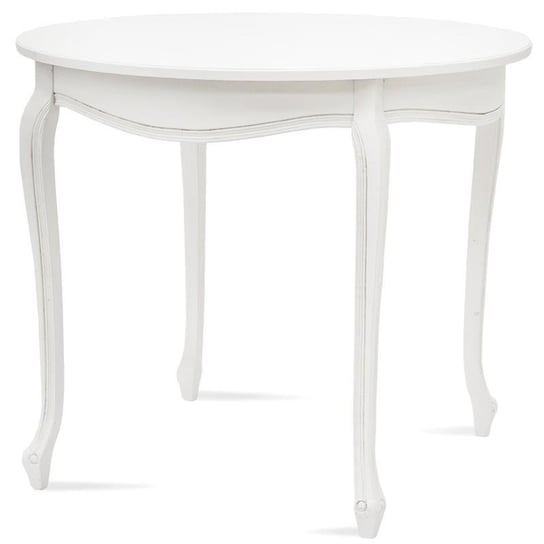 Stół Marsylia, biały, 89,5x78x98,5 cm Pigmejka