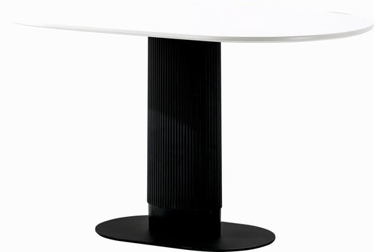 Stół Maxim biały/czarny Intesi
