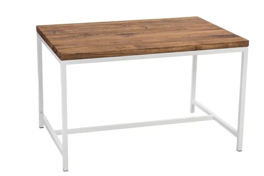 Stół MIA HOME Wooden, biały-dąb, 74x120x80 cm MIA home