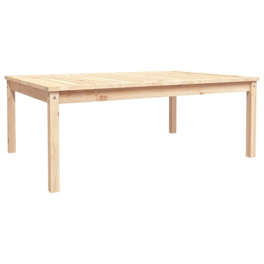 Stół ogrodowy drewniany, 121x82,5x45 cm, sosna / AAALOE Inna marka