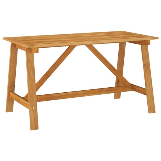 Stół ogrodowy drewniany 140x70x73,5 cm, akacja, ol / AAALOE Inna marka