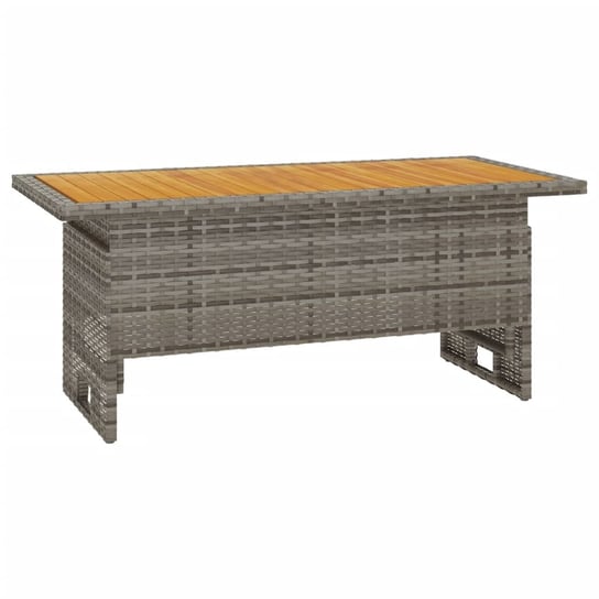 Stół ogrodowy drewniany podnoszony, 100x50x43/63 c Inna marka
