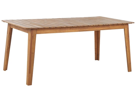 Stół ogrodowy drewno akacjowe 180 x 90 cm FORNELLI Beliani