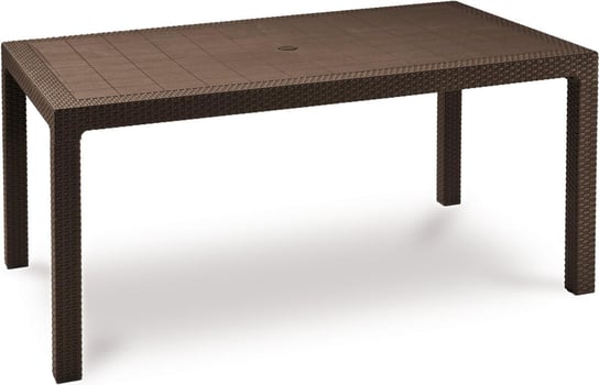 Stół ogrodowy Melody, brązowy, 95x160x74 cm Keter