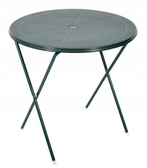 Stół ogrodowy plastikowy zielony Topaz 65 cm OŁER