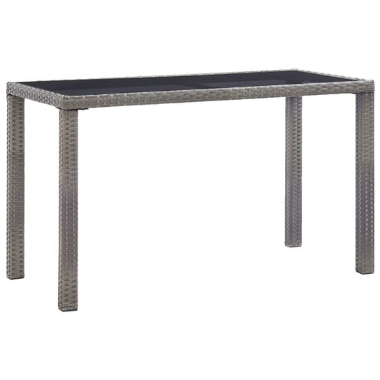 Stół ogrodowy VIDAXL, antracytowy, 123x60x74 cm vidaXL