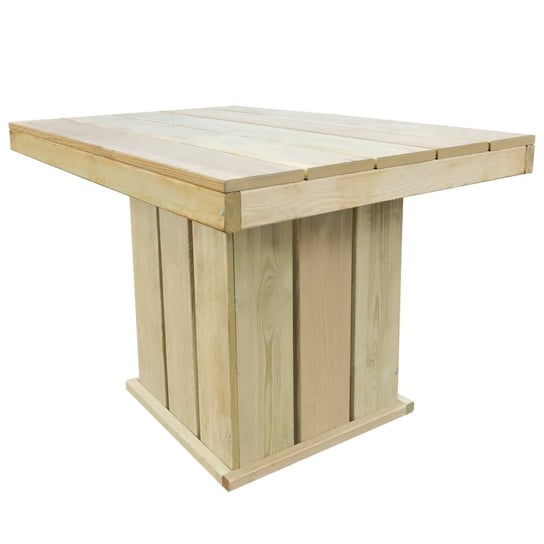 Stół ogrodowy VIDAXL, beżowy, 110x75x74 cm vidaXL