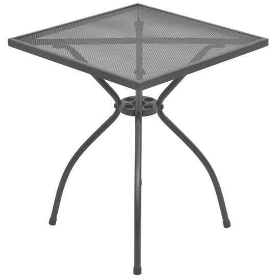 Stół ogrodowy VIDAXL, bistro, szary, 60x60x70 cm vidaXL