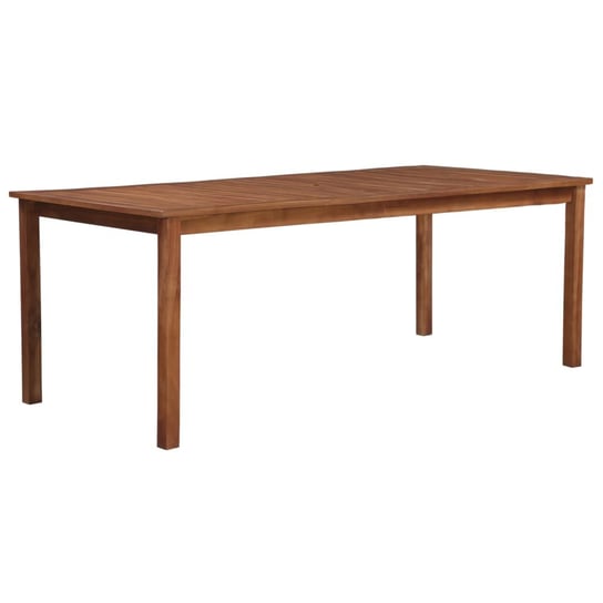 Stół ogrodowy VIDAXL, brązowy, 200x90x74 cm vidaXL