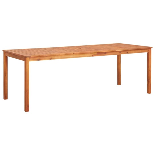 Stół ogrodowy VIDAXL, brązowy, 215x90x74 cm vidaXL