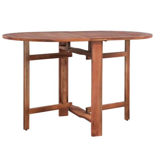Stół ogrodowy vidaXL, owalny, brązowy, 120x70x74 cm vidaXL