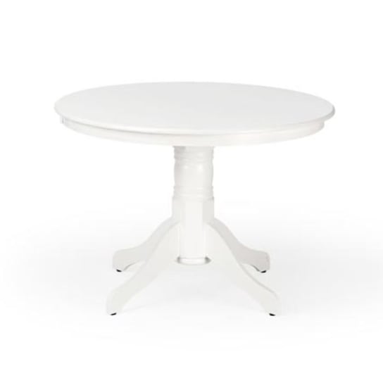 Stół okrągły Grieg, biały Style Furniture