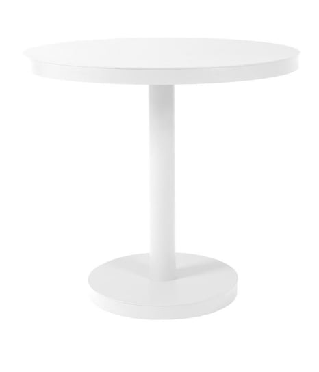 Stół okrągły z bazą centralną Barcino 60cm biały Resol