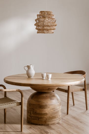 Stół okragły z drewna mango Ø140 cm Rosella Inna marka