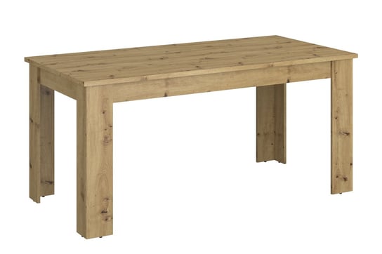 Stół rozkładany 160 cm w stylu loft dąb artisan LEORI Konsimo
