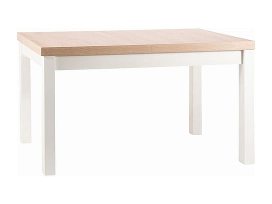 Stół rozkładany do jadalni PRESTO 140(218)x80 dąb artisan/biały Signal Meble