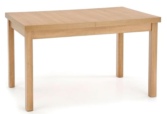 Stół rozkładany ELIOR ELIOR Selen 2X, brązowy, 76x80x220 cm Elior