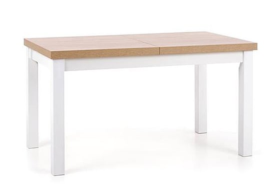 Stół rozkładany ELIOR Selen, brązowy, 220x80x76 cm Elior