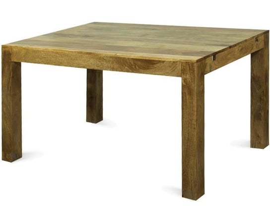 Stół rozkładany Indie, brązowy, 130x76x90 cm Pigmejka