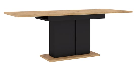 Stół Rozkładany Nuka I 140 - 200Cm Dąb Artisan / Czarny Mat BIM Furniture