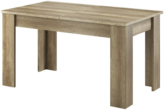 STÓŁ SKYFALL KOLOR NATURALNY BRĄZ STYL KLASYCZNY 140-180X80 PIASKI - TABLE/DINING/PSK/SKYFALL/COUNTRY/L140 Piaski