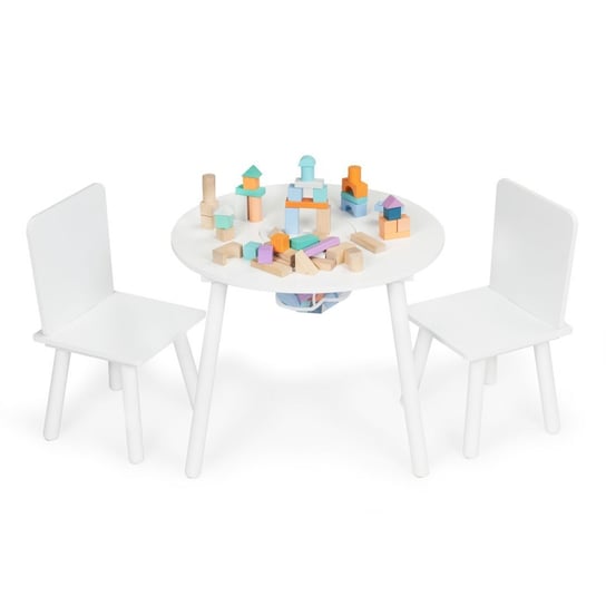 Stół stolik +2 krzesła meble dla dzieci komplet Ecotoys Ecotoys