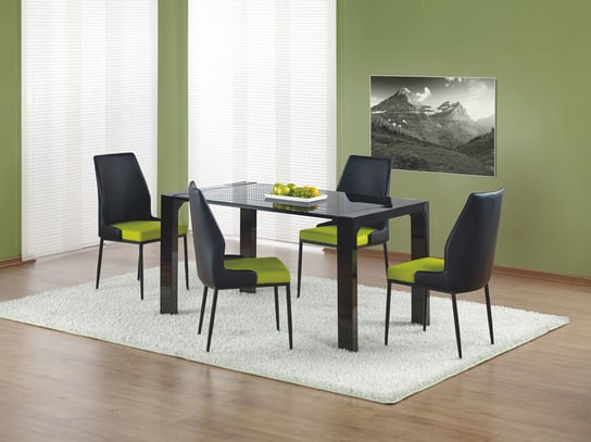 Stół STYLE FUTNITURE Darko, czarny, 140x80x76 cm Style Furniture
