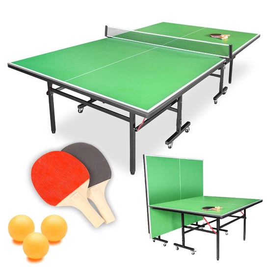 Stół Tenis Stołowy Ping Pong Zielony Stół Do Ping Ponga Zolta