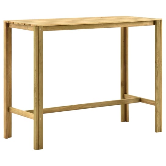 Stół VIDAXL, brązowy, 140x60x110 cm vidaXL