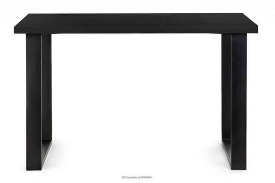 Stół w stylu loftowym matowy czarny CETO Konsimo Konsimo