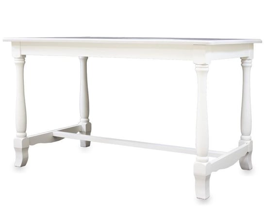 Stół White, biały, 138x80x82 cm Pigmejka