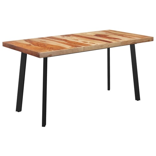 Stół z nogami w kształcie V, 180x90x77 cm, lite drewno sheesham vidaXL