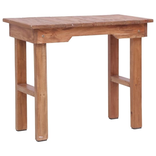 Stolik, 70 x 35 x 60 cm, lite drewno mahoniowe vidaXL