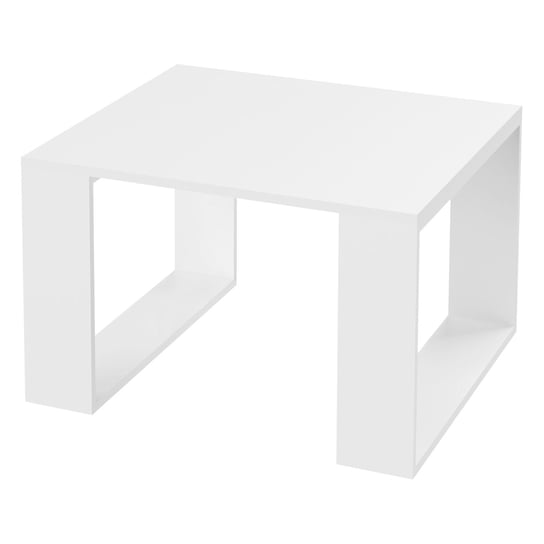 Stolik kawowy 65x65x40 cm biały płyta wiórowa ML-Design ML-DESIGN
