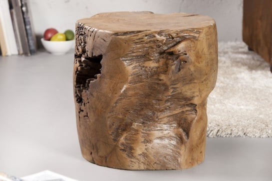 Stolik kawowy INVICTA INTERIOR VOODOO, brązowy, 30x30x40 cm Invicta Interior