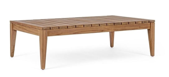 Stolik Kawowy Keilani 120X70 Cm Drewniany Naturalny Drewno Teak Homms homms