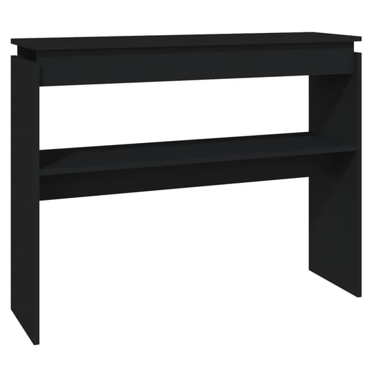 Stolik konsolowy - czarny, 102 x 30 x 80 cm / AAALOE Inna marka