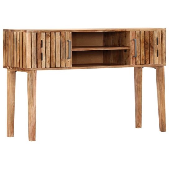 Stolik konsolowy drewniany 120x35x76 cm, naturalny Zakito Europe