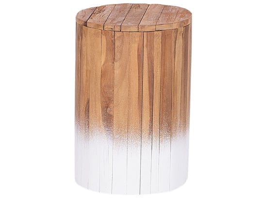 Stolik nocny BELIANI Movas, jasne drewno, 44x30x30 cm Beliani
