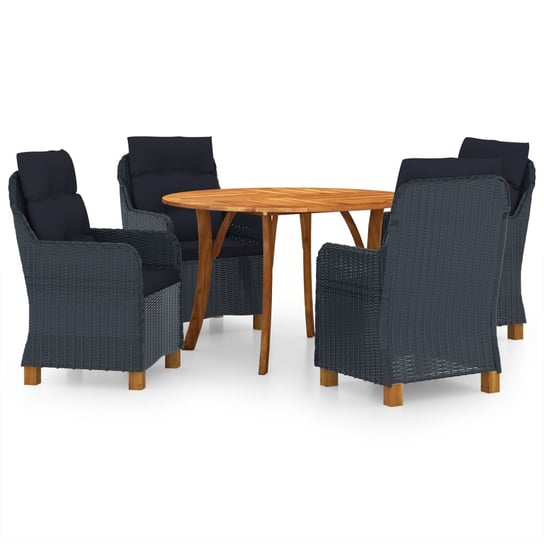 Stolik ogrodowy + 4 krzesła + poduszki Inna marka