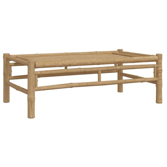 Stolik ogrodowy bambusowy 100x55x33 cm, naturalny Zakito Home