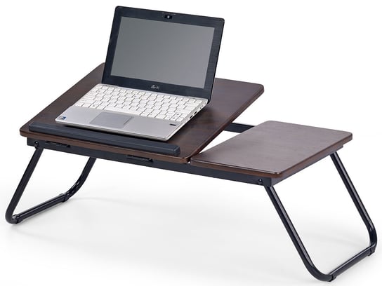 Stolik pod laptopa PROFEOS Lavix, ciemnobrązowy, 60x34x23 cm Profeos