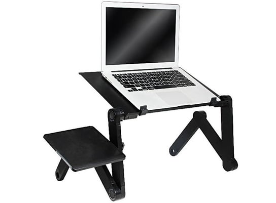 Stolik składany pod laptopa TUTUMI, czarny, 47x52x26 cm Tutumi